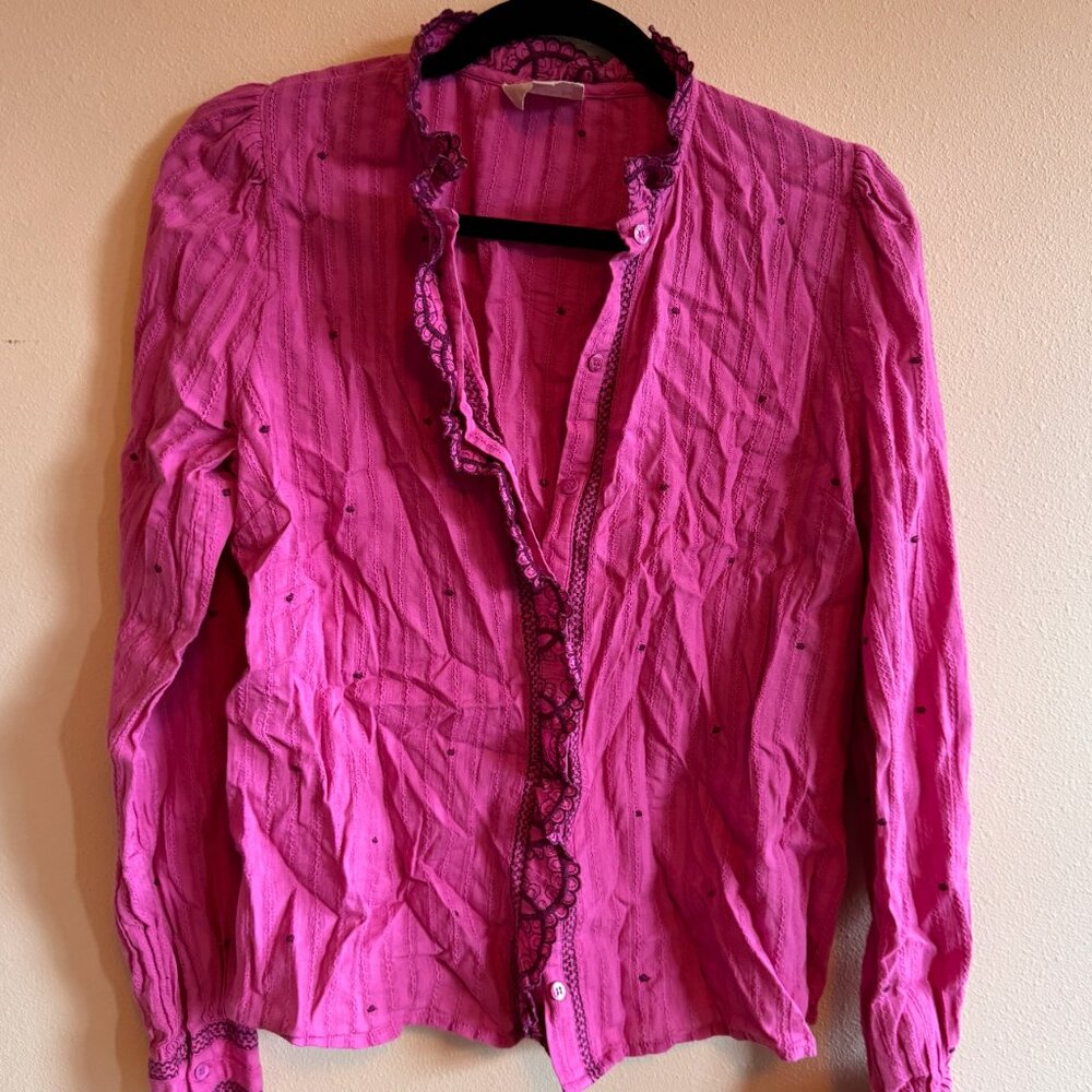 Sezane Mathilda Shirt - Picture 2 of 4